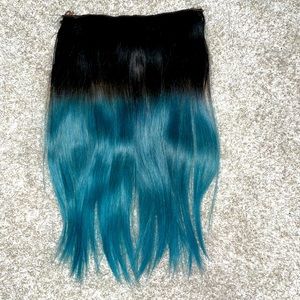 Synthetic human hair